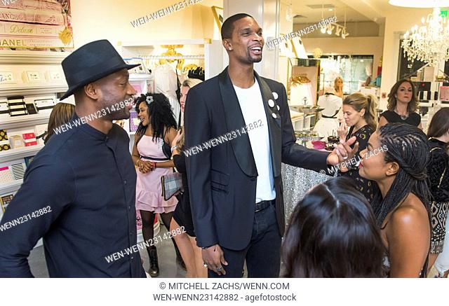 Owner Adrienne Bosh, wife to Miami Heat star, Chris Bosh, hosts a private VIP sneak peek party at Sparkle and Shine Darling in Miami Beach Featuring: Dwyane...