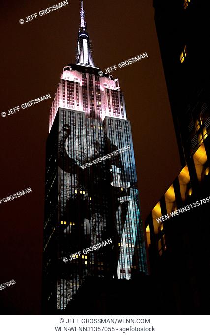 New York’s iconic skyline sparkled even more than usual when the most iconic Harper’s Bazaar magazine covers were projected onto the Empire State Building as...