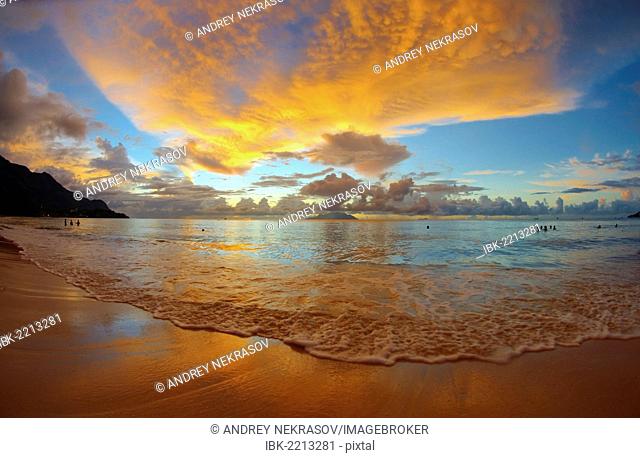 Seascape, Mahe island, Seychelles, Africa