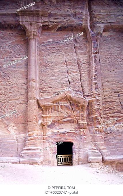 Jordan, Petra, Nabataean tomb