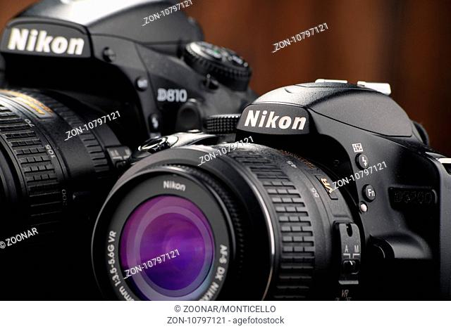Nikon D810 and D3200 with nikkor zooms