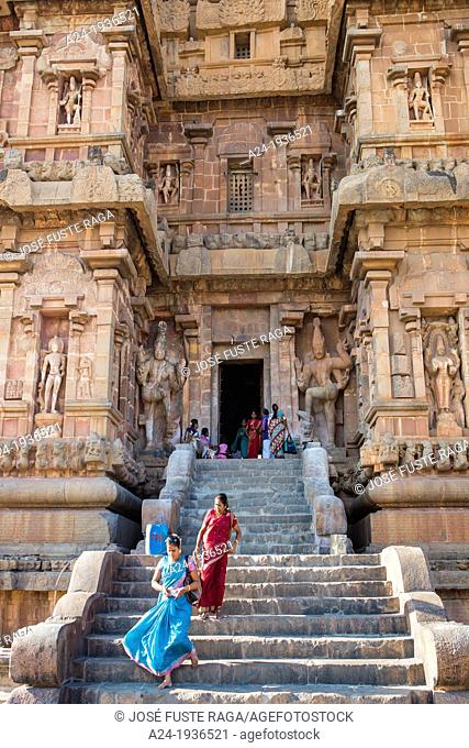 India , Tamil Nadu State , Thanjavour City (Tanjor), Sri Brihadeshwara Temple (W.H.)