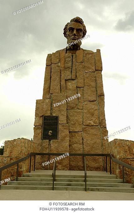 Laramie, WY, Wyoming, Abraham Lincoln Memorial Monument