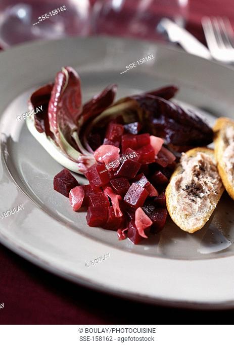 Beetroot and ginger salad