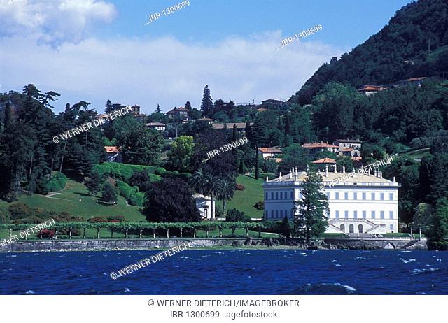 Villa Melzi d'Eril in Bellágio, garden, Lake Como, Upper Italian Lakes, Lombardy, Italy, Europe