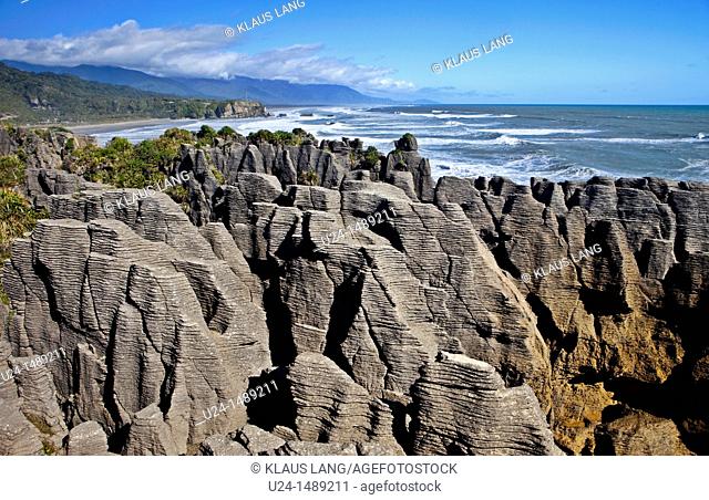 Pancake Rocks, Punakaiki, South Island, New Zealand