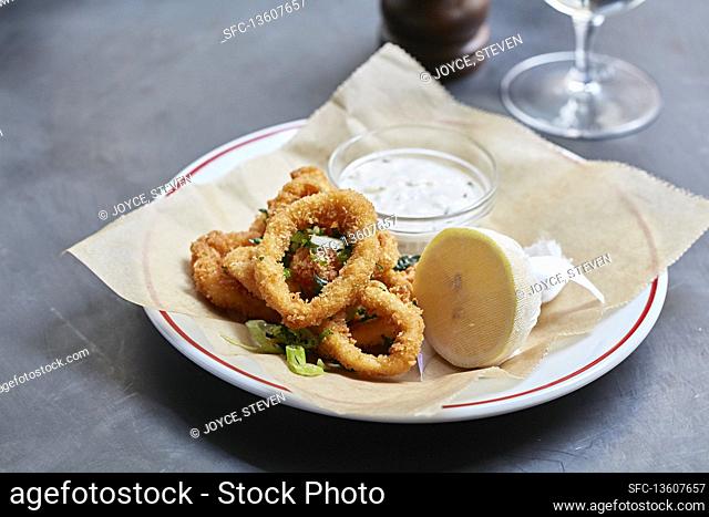 Calamari - fried squid rings