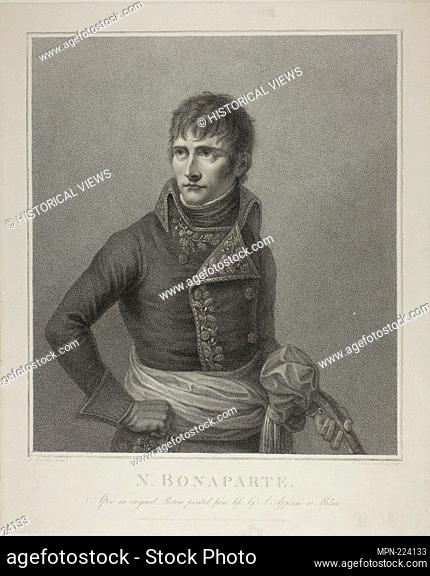 Napoléon Bonaparte, First Counsel - published June 10, 1802 - Francesco Bartolozzi (Italian, 1727-1815) Andrea Appiani the elder (Italian