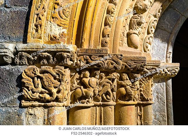 Romanesque church of Santa María de Piasca (12th century), Piasca, Liébana Valley, Cantabria, Spain, Europe