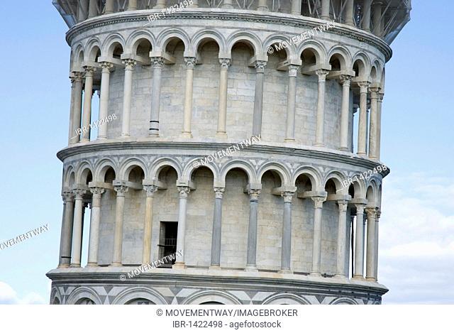 Campanile, Leaning Tower, UNESCO World Heritage, Pisa, Tuscany, Italy, Europe