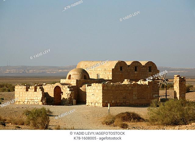 Qusayr amra desert castle, Jordan