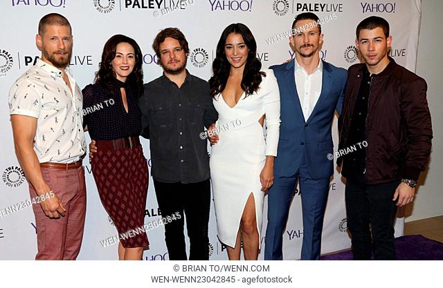 Celebrities attend exclusive event with DirecTV’s Kingdom presented by The Paley Center for Media in Beverly Hills. Featuring: Matt Lauria, Joanna Going