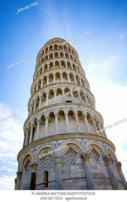The Leaning Tower of Pisa. Pisa, Tuscany, Italy