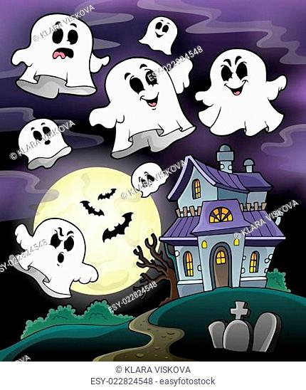 Haunted house theme image 5