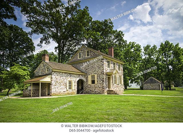USA, Pennsylvania, King of Prussia, Valley Forge National Historical Park, Battlefield of the American Revolutionary War