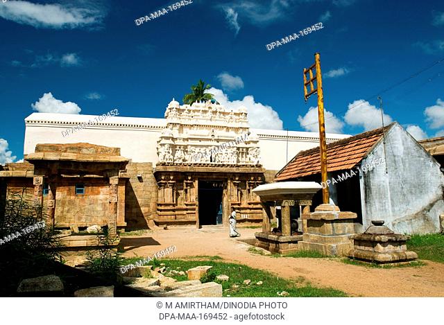Kunnandarkoil temple , Kundrandarkoil , Pudukkottai , Tamil Nadu , India