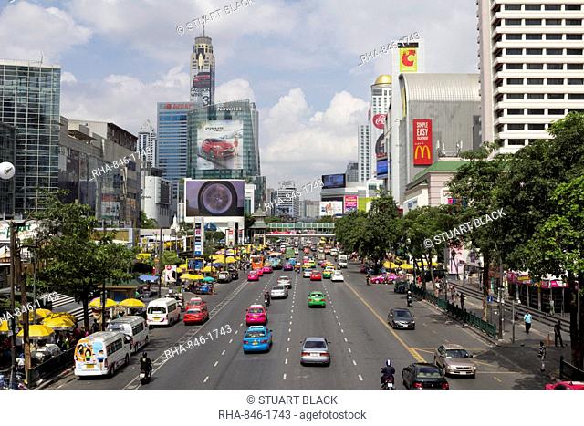 Ratchadamri Road, Pathumwan, Bangkok, Thailand, Southeast Asia, Asia