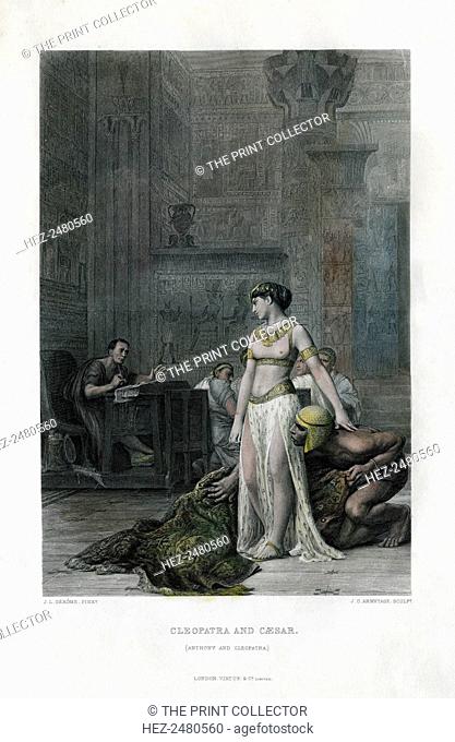 'Cleopatra and Caesar (Anthony and Cleopatra)', 19th century