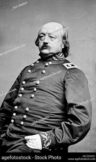 General Benjamin Franklin Butler, between 1855 and 1865. Creator: Unknown
