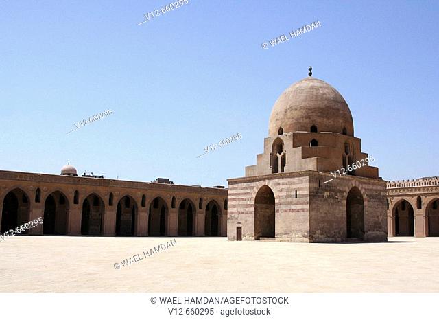 Mosque of Ahamad ibn Tulun, Cairo. Egypt