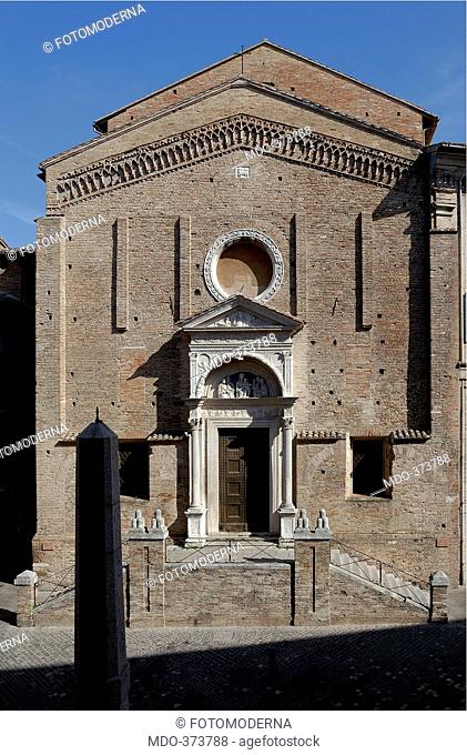 San Domenico Church, by Unknown artist, 1365, 14th Century, . Italy; Marche; Pesaro Urbino; Urbino; San Domenico Church;