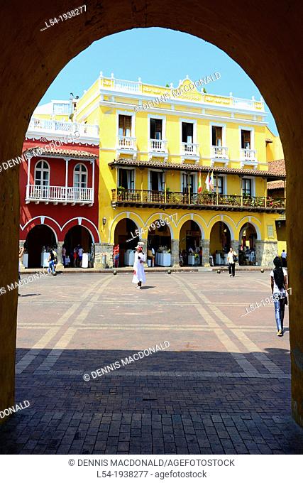 Pedro de Heredia Old City Cartagena Colombia SA South America Caribbean