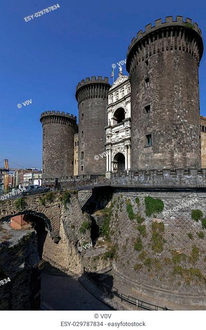 Castel Nuovo (New Castle) is a medieval castle located in central Naples, Italy. First erected in 1279, it is one of the main architectural landmarks and...