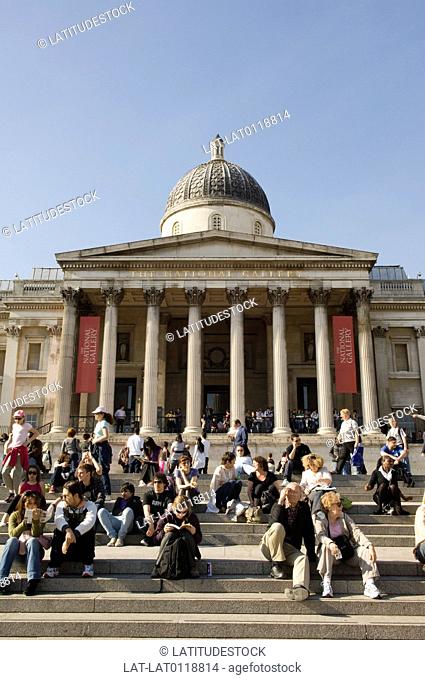 The National Gallery in London, founded in 1824, houses a rich collection of over 2, 300 paintings dating from the mid-13th century to 1900 in its home on...