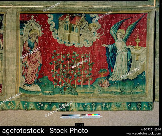 Tapestries of the Apocalypse (Château d’Angers, France) - Le vendange des reprouves