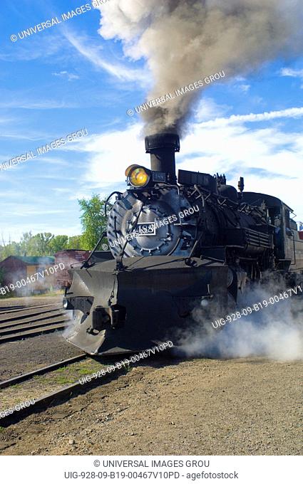 The Cumbres And Toltec Scenic Railroad Is A Coal Fired, Steam Powered Narrow Gauge Railroad That Travels From Chama, New Mexico To Antonito, Colorado