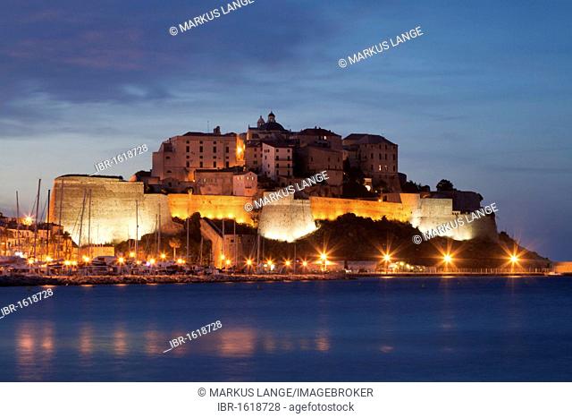 Citadel, Calvi, Corsica, France, Europe