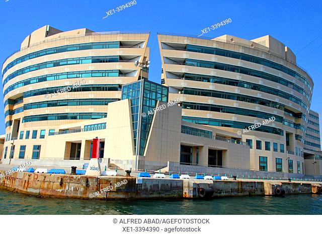 World Trade Center building, 1999, architect Henry N. Cobb, port of Barcelona, ??Catalonia, Spain