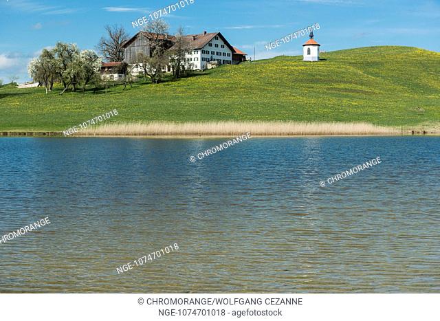 Hergtatsrieder Lake in Bavaria
