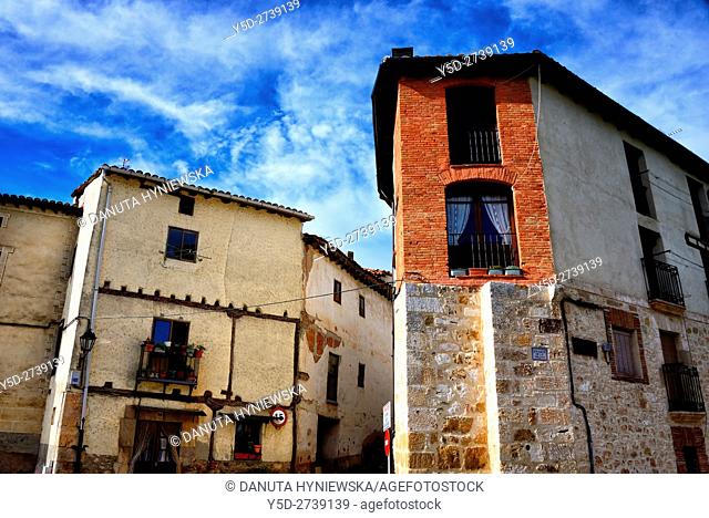 Old town of Covarrubias, Ruta del Cid, Burgos province, Castilla-León, Castile and León, Castilla y Leon, Spain, Europe