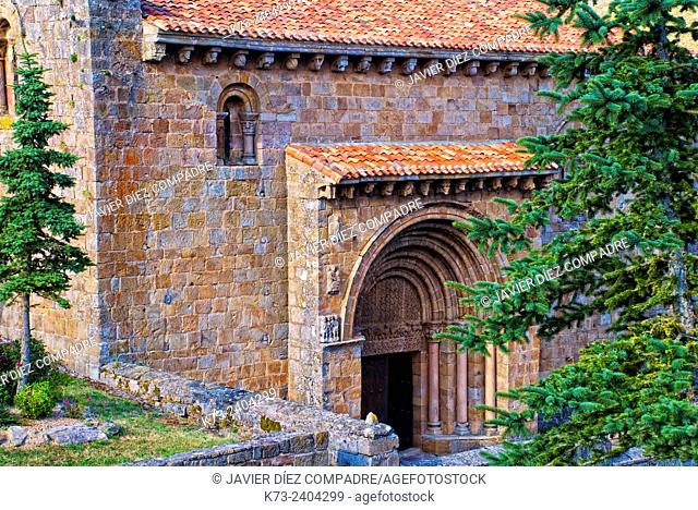 Romanesque Collegiate Church of San Pedro (12th Century). Cervatos. Cantabria. Spain