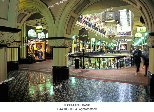 arcades, architecture, Australia, business, Center, centre, inside, purchase, Queen Victoria Building, shopping, sho