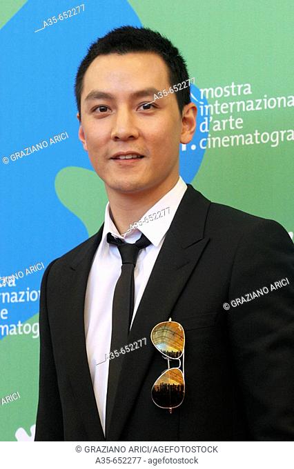 08-09-2007 - 64th Venice International Film Festival - Film 'Tiantang kou' (Blood Brothers): actor Daniel Wu