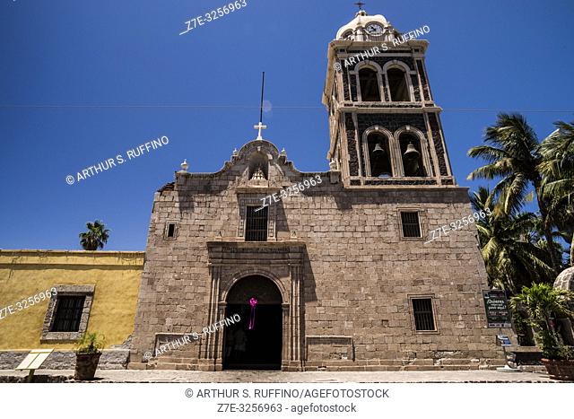 Mission of Nuestra Señora de Loreto Conchó (Mission of Our Lady of Loreto). UNESCO World Heritage Site. Loreto, Baja California Sur, Mexico