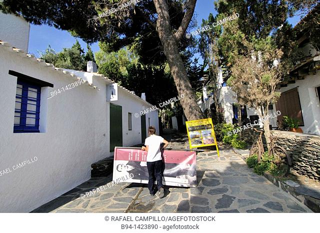 Casa-Museo Salvador Dalí. Port Lligat, small village located in a small bay on Cap de Creus peninsula, on the Costa Brava of the Mediterranean Sea