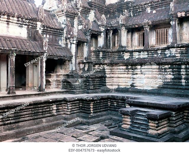 A basin at Angkor Wat, Cambodia