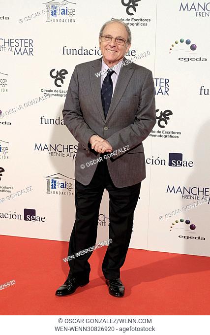 The actor Emilio Gutierrez Caba attends the delivery of the CEC medals at the Palafox Cinemas in Madrid Featuring: Emilio Gutierrez Caba Where: Madrid