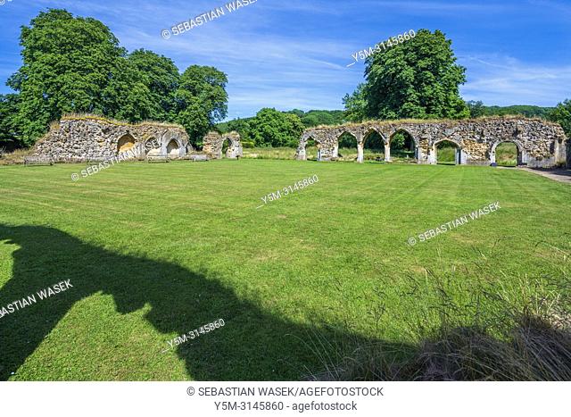 Hailes Abbey, Gloucestershire, England, United Kingdom, Europe