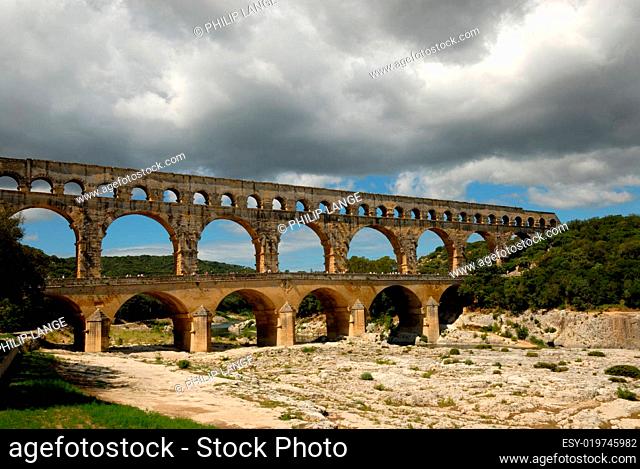 Römisches Aquädukt Pont du Gard