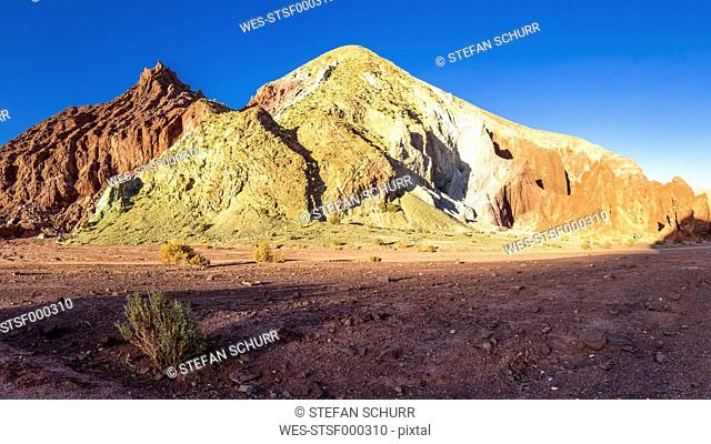 South America, Bolivia, Atacama Desert, Valle del Arcoiris