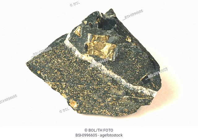 PYRITE<BR>Worldwide distribution except for United Kingdom and Germany.<BR>Pyrite is a ferrous sulphide (formula FeS2). It is one of the most widespread...