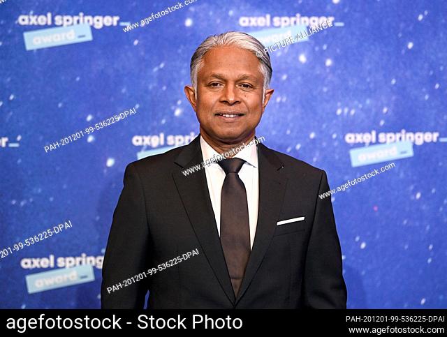01 December 2020, Berlin: Asoka Wöhrmann, CEO and Chairman of the Management Board of DWS KGaA, will attend the Axel Springer Award ceremony
