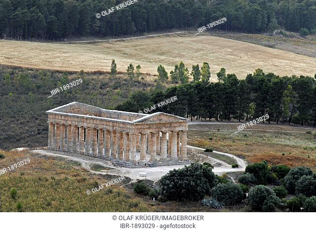 Temple of Segesta, Sicily, southern Italy, Italy, Europe