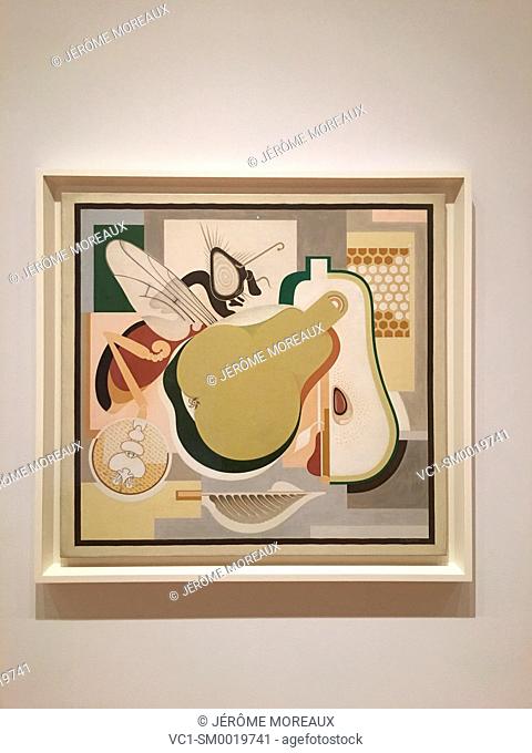 Wasp and Pear, 1929, Gerald Murphy, Museum of Modern Art, New York