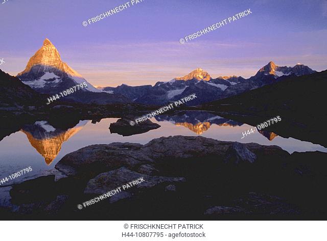 Alpine, Broadness, Cliff, Dusk, Gornergrat, Matterhorn, Mountain, Mountain panorama, Mountains, Mount Cervin, Panora