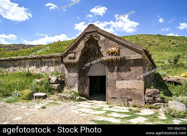Orbelian Caravanserai at Vardenyats (or Selim) Mountain Pass in Armenia